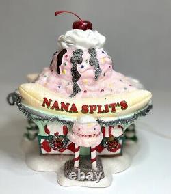 Dept 56 North Pole NANA SPLIT'S ICE CREAM PARLOR RETIRED MIB #4025283