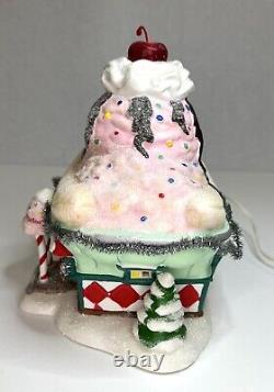 Dept 56 North Pole NANA SPLIT'S ICE CREAM PARLOR RETIRED MIB #4025283