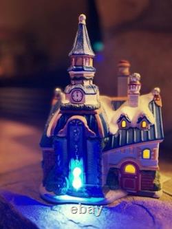 Dept 56 North Pole New Year's Eve CenterSKU 4056667 Intro 2017 Retired 2017