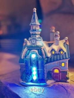 Dept 56 North Pole New Year's Eve CenterSKU 4056667 Intro 2017 Retired 2017