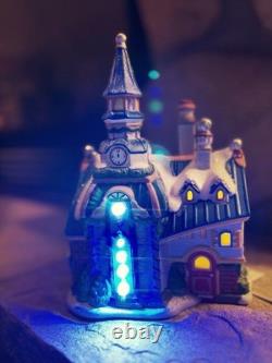 Dept 56 North Pole New Year's Eve CenterSKU 4056667 Intro 2017 Retired 2017