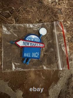 Dept 56 North Pole New Year's Eve CenterSKU 4056667 Intro 2017 Retired 2017