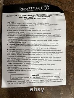 Dept 56 North Pole New Year's Eve CenterSKU 4056667 Intro 2017 Retired 2017