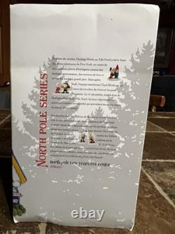 Dept 56 North Pole New Year's Eve CenterSKU 4056667 Intro 2017 Retired 2017