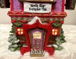 Dept 56 North Pole North Star Karaoke Club 799917 + Karaoke Night 799955