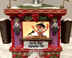 Dept 56 North Pole North Star Karaoke Club 799917 + Karaoke Night 799955