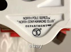 Dept 56 North Pole North Star Karaoke Club 799917 + Karaoke Night 799955