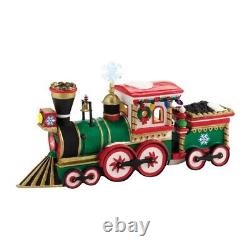 Dept 56 North Pole Northern Lights Express Engine 4030714 Train New RETIRED HTF