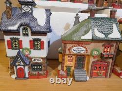 Dept 56 North Pole Original 7 Buildings Spells NORTH POLE MIB