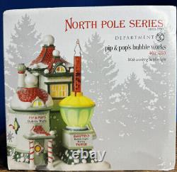Dept 56 North Pole PIP AND POP'S BUBBLE WORKS 4025280