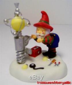 Dept 56 North Pole POLAR POWER COMPANY + SPARKY THE PLANT MANAGER MIB Village