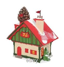 Dept 56 North Pole Pine Cone B & B #6009767 BRAND NEW 2022 Free Shipping