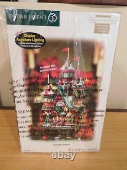 Dept 56 North Pole Poinsettia Palace #56.56796 Limited Edition NIB