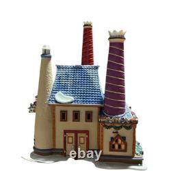 Dept 56 North Pole Porcelain Building Works Village House 30 Anniversay RETIRED