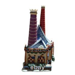 Dept 56 North Pole Porcelain Building Works Village House 30 Anniversay RETIRED