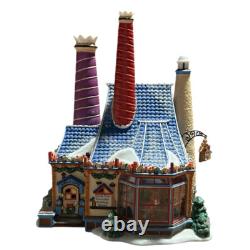 Dept 56 North Pole Porcelain Building Works Village House 30 Anniversay RETIRED