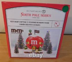 Dept 56 North Pole Red's M&M's Cottage #6013435 NIB Free Ship