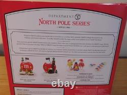 Dept 56 North Pole Red's M&M's Cottage #6013435 NIB Free Ship