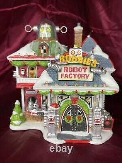 Dept 56 North Pole +Robbie's Robot Factory #799998