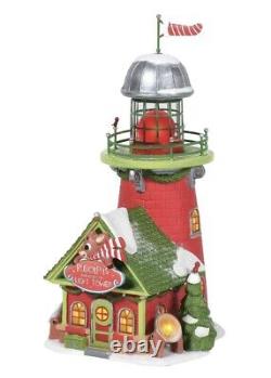 Dept 56 North Pole Rudolph's Blinking Beacon And Accessory