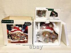 Dept 56 North Pole SANTA'S HAT INN 56795 Display Anywhere w ROAD TRIP 57211