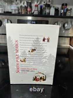 Dept 56 North Pole SANTA'S LITTLE CAKES Sweet Shop Series 4044833 2015