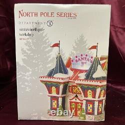 Dept 56 North Pole Santa's North Pole Workshop #4056663 NEW IN BOX