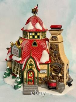 Dept 56 North Pole Santa's Sleigh Maker 56950 St 2 Ltd Ed Hand Numbered Mint