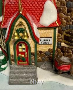 Dept 56 North Pole Santa's Sleigh Maker 56950 St 2 Ltd Ed Hand Numbered Mint