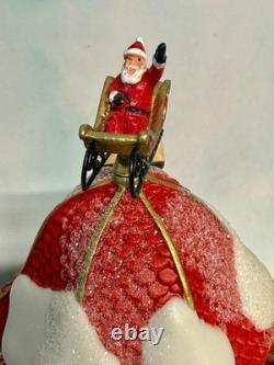 Dept 56 North Pole Santa's Sleigh Maker 56950 St 2 Ltd Ed Hand Numbered Mint