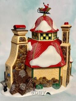 Dept 56 North Pole Santa's Sleigh Maker 56950 St 2 Ltd Ed Hand Numbered Mint