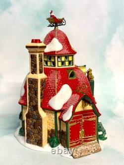 Dept 56 North Pole Santa's Sleigh Maker 56950 St 2 Ltd Ed Hand Numbered Mint