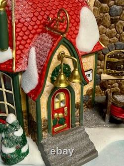 Dept 56 North Pole Santa's Sleigh Maker 56950 St 2 Ltd Ed Hand Numbered Mint