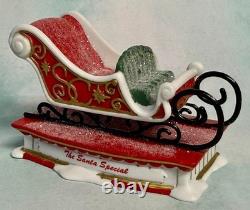 Dept 56 North Pole Santa's Sleigh Maker 56950 St 2 Ltd Ed Hand Numbered Mint