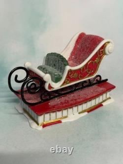 Dept 56 North Pole Santa's Sleigh Maker 56950 St 2 Ltd Ed Hand Numbered Mint