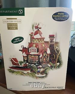 Dept 56 North Pole Santa's Sleigh Maker Set, #56950, Limited Edition NIBL@@K