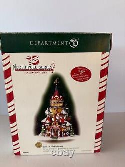 Dept 56 North Pole Santa's Toys 56892, LTYP 2004