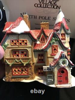 Dept 56 North Pole Santa's Workshop 5600-6 Christmas Village Building 1990