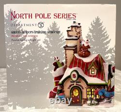 Dept 56 North Pole Santas Helpers Training Academy 4020204 + Santas In Training