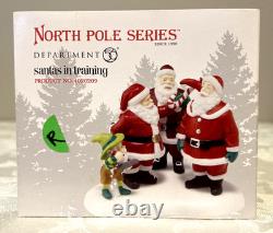 Dept 56 North Pole Santas Helpers Training Academy 4020204 + Santas In Training