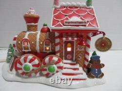Dept. 56 North Pole Series 2023 Gingerbread Supply Company # 6011413 Excellent