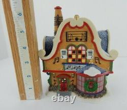 Dept 56 North Pole Series Augie's Christmas Carols #56954 withLt Cord, Box/Sleeve