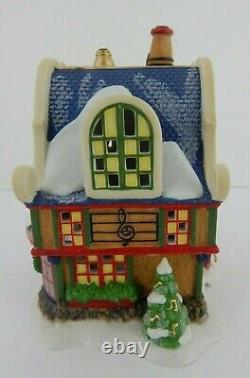 Dept 56 North Pole Series Augie's Christmas Carols #56954 withLt Cord, Box/Sleeve