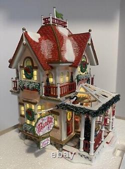 Dept 56 North Pole Series Barbie Boutique 2001 Christmas Village Lights Up 56739