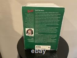 Dept 56 North Pole Series Barbie Boutique Lighted XMAS Village House 2001 NEW X