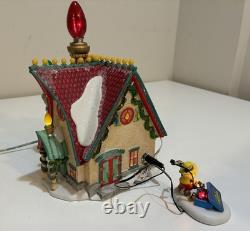Dept 56 North Pole Series Brite Lites Bulb Factory Christmas Village Building
