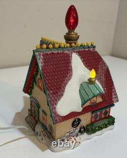Dept 56 North Pole Series Brite Lites Bulb Factory Christmas Village Building