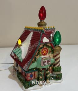 Dept 56 North Pole Series Brite Lites Bulb Factory Christmas Village Building