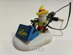 Dept 56 North Pole Series Brite Lites Bulb Factory Christmas Village Building
