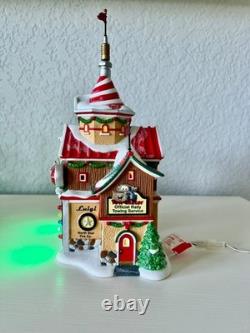 Dept 56 North Pole Series Cars North Pole Rally Center 4023616 Blinking Lights